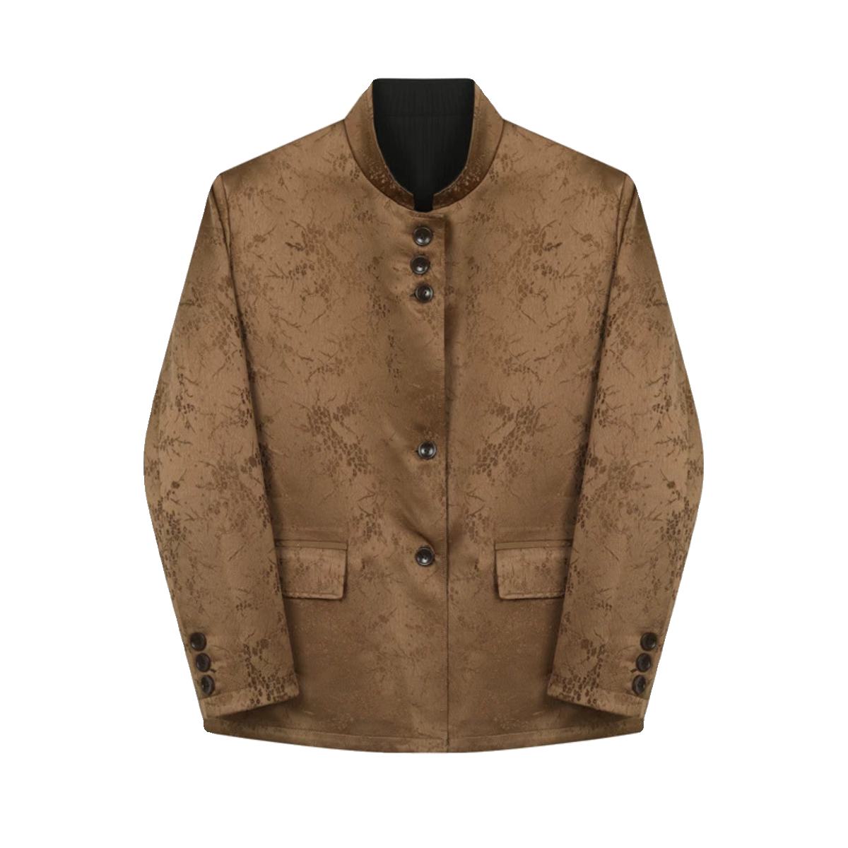 冬装个性定两面穿西服男潮中山装立领西服外套A452--H126--P175,男装西服,电商A452