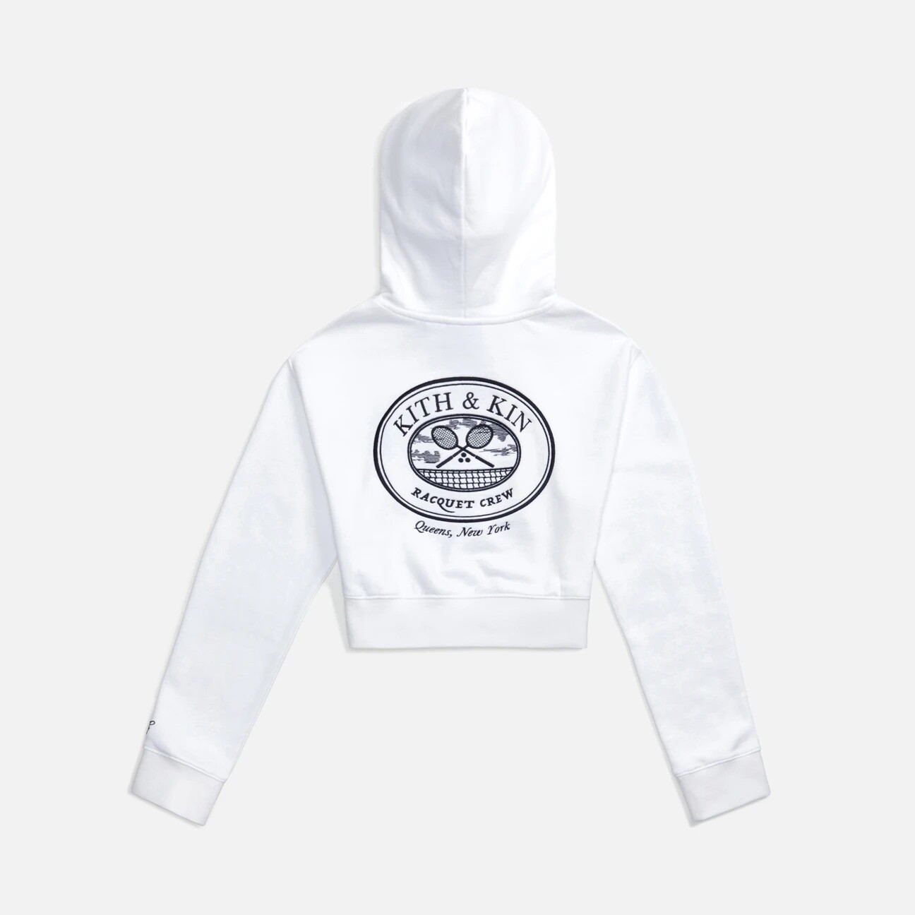 【现货】正品联名Kith Wilson威尔胜网球服上衣卫衣连帽短款美式