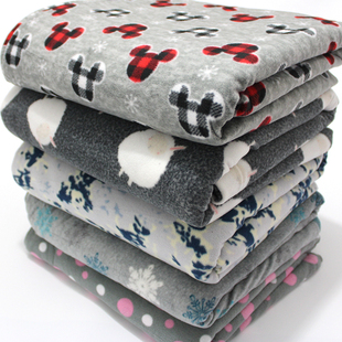 清仓处理毛毯被罩短毛超细摇粒绒单双人颗粒绒被套1.51.82.0米床