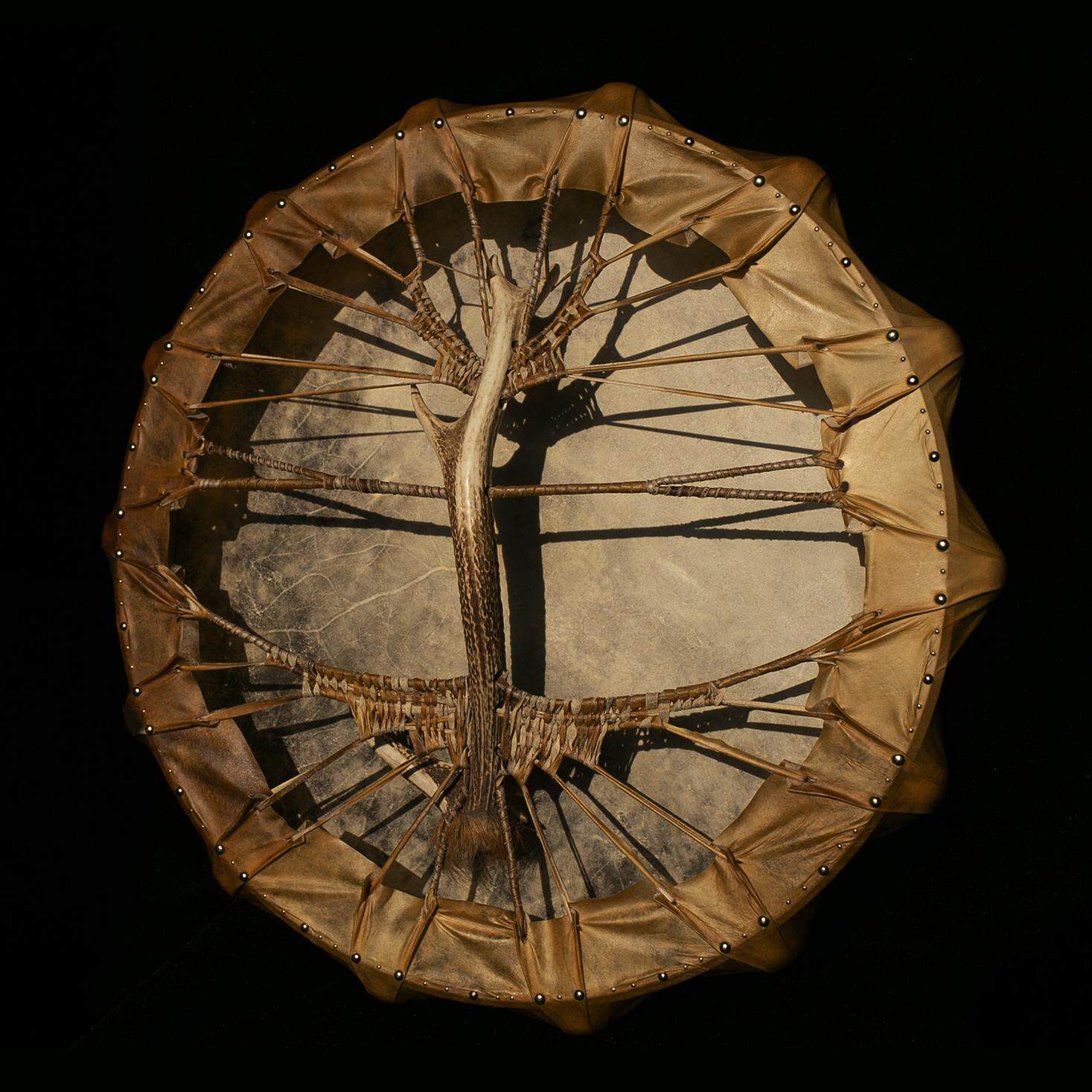 UltreyaDrums 维京鹿角 shaman drum 满萨鼓 传统乐器 马皮 鹿皮