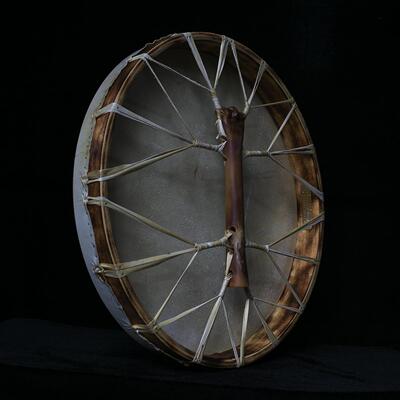 手鼓图瓦大自然手工制作音疗乐器