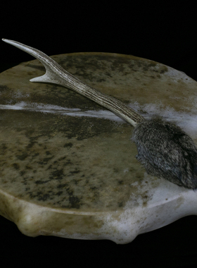 UltreyaDrums Ritual Shamanic 鹿角鼓槌 antler drum beater 鼓