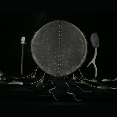 UltreyaDrums鹿皮鼓鹿角疗愈鼓