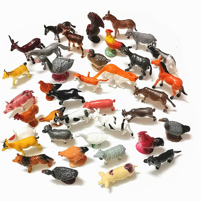 仿真家禽农场儿童早教认知小动物