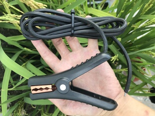 进口启动电源线夹线  电源线夹 充电电瓶充电线 单头单夹线一个