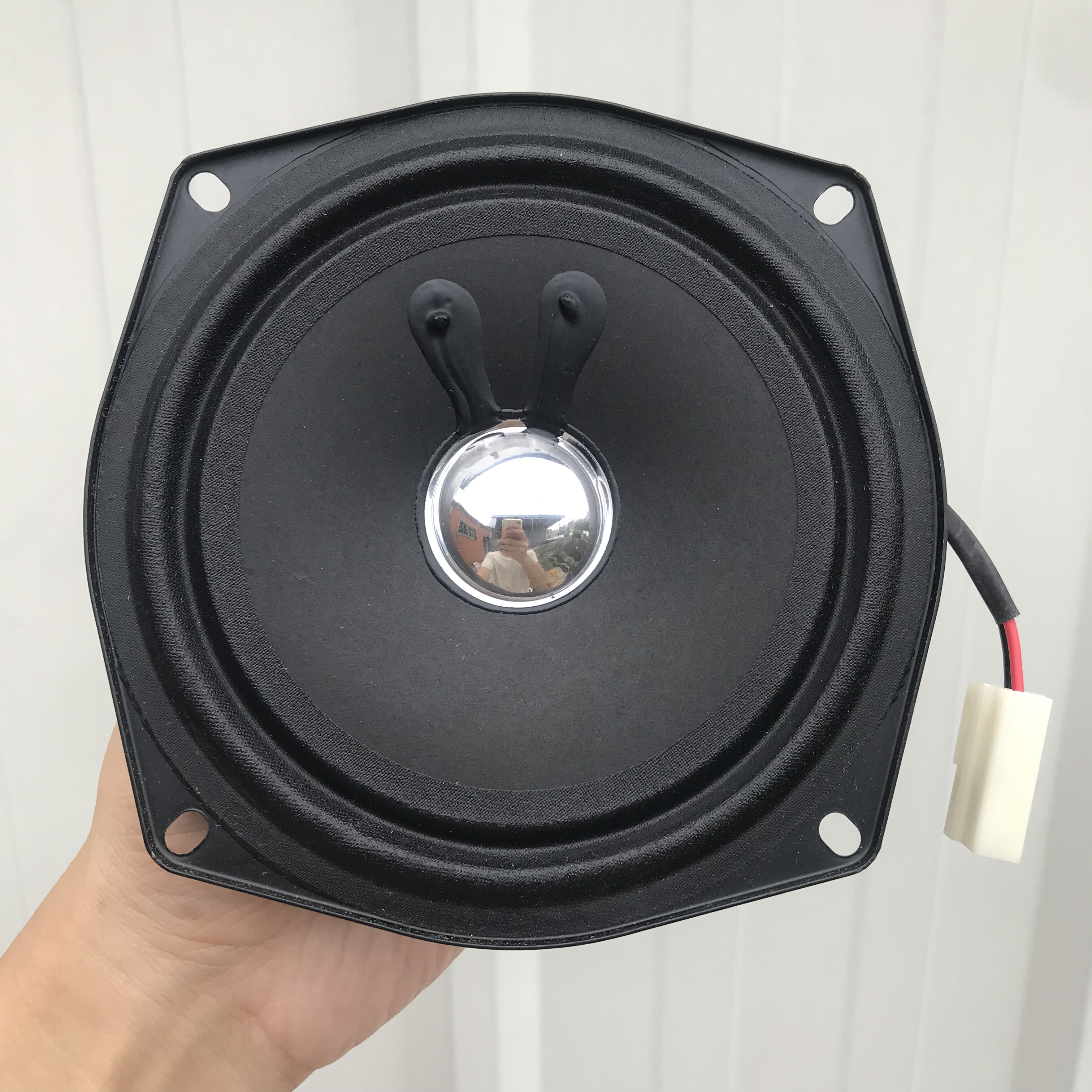 原装汽车喇叭8欧15瓦汽车家用改装低音5寸喇叭超薄 直径13cm