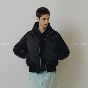 3M新雪丽 714street高端线 磁吸纽扣 天丝缎面 bomber棉服 BEHALF
