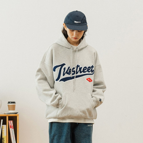 连帽714street卫衣情侣装