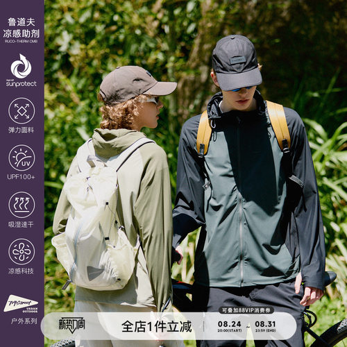 拼接弹力防晒服714street