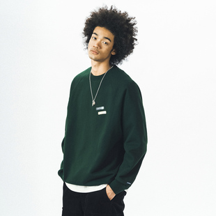 外套 宽松情侣休闲长袖 714street套头圆领卫衣男潮流2022秋季 新款