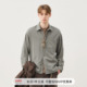 714street轻薄抗皱宽松长袖 美拉德穿搭上衣 新款 衬衫 男肌理感秋季