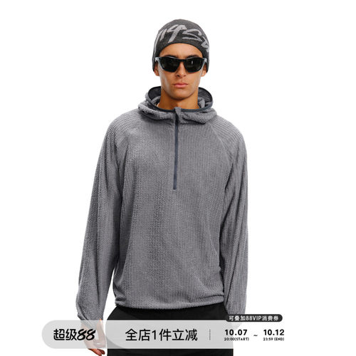 714street轻量化连帽长袖T恤