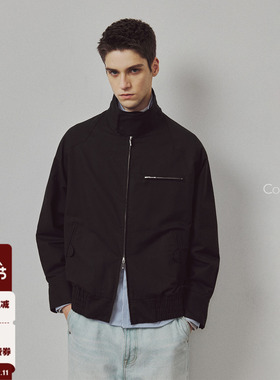 714street高端线BEHALF 极细纱织紧密纺“西部”哈灵顿翻边袖夹克