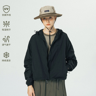 714street防晒衣速干夹克男生连帽凉感轻薄外套户外夏季 防晒服潮