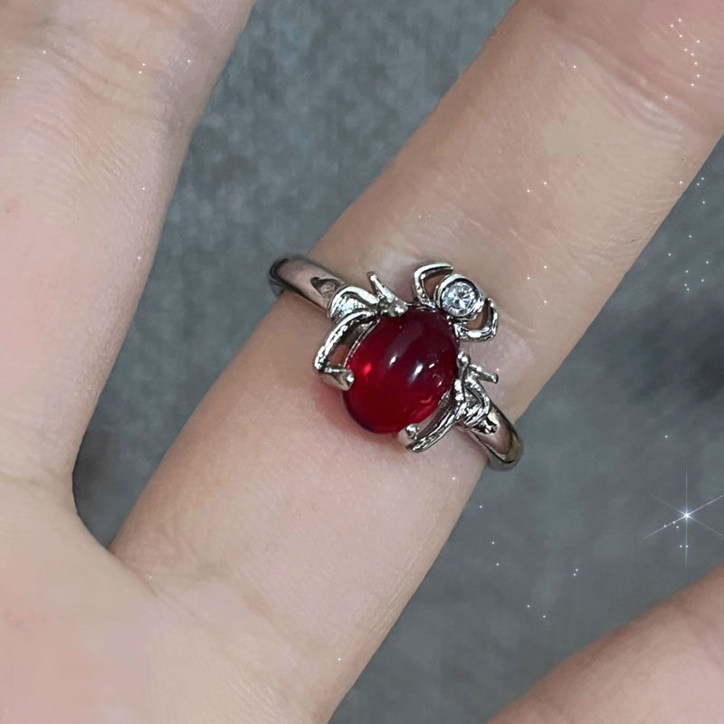 EUROPEAN AND AMERICAN PUNK CROSS BUTTERFLY PERSONALITY OPEN RING FEMALE FASHION SWEET COOL HOT GIRL NEUTRAL STYLE UNIQUE INDEX FINGER RING