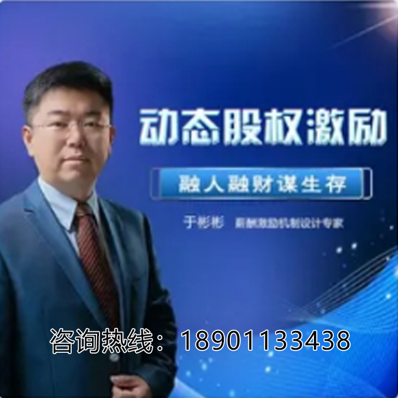 正版包票动态股权激股权励设计于彬彬网络课程非DVD 前3.5
