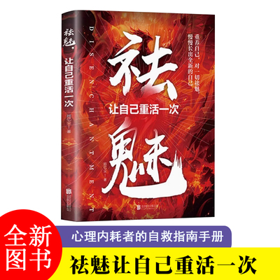 祛魅让自己重活一次 心理内耗者的自救指南手册拨开表象的迷雾直面事物的核心理解关于人性的真相自我疗愈心理学TK