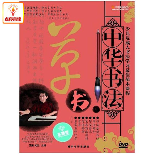 百科音像中华书法草书(DVD)艾清主讲