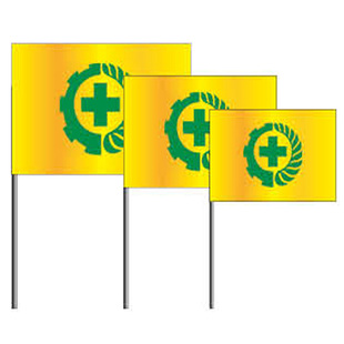 192cm 安全月布置品 288cm 1号安全旗 安全旗帜