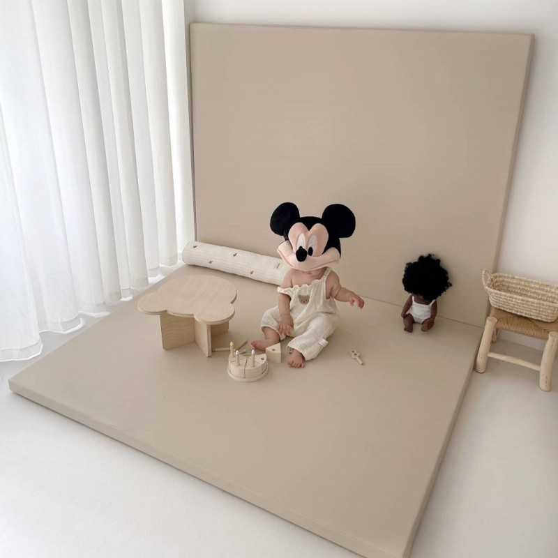 ins风无缝加厚爬行垫爬行垫