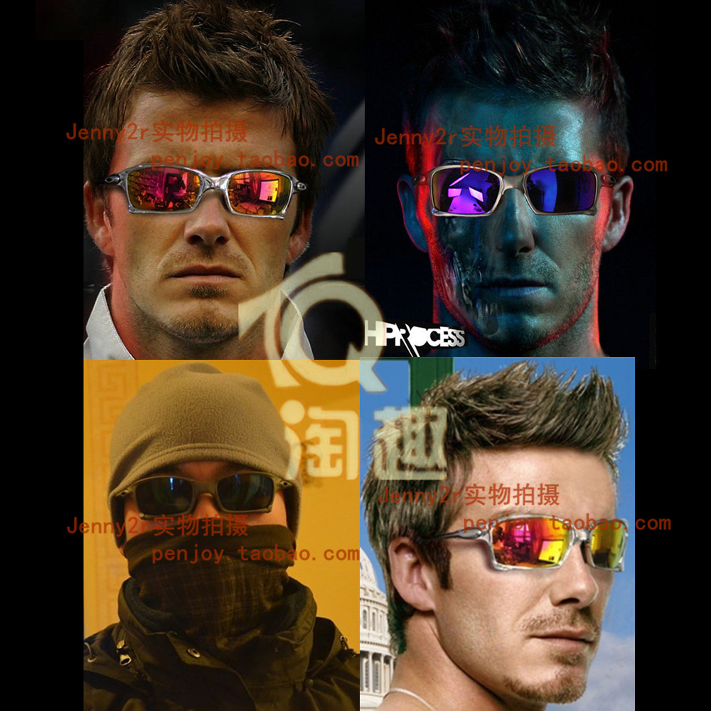 X-Metal X-Squared 太阳镜 奥克利运动金属偏光眼镜 贝克汉姆同款