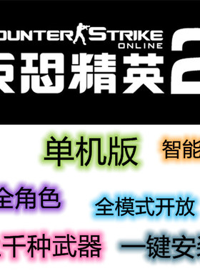 CSOL2 反恐精英2 GO单机版 免虚拟机 一键安装模式开放 生化可玩