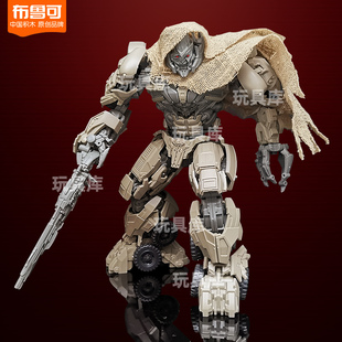 【新品】布鲁可变形金刚积木油罐威震天拼装手办披风男孩玩具礼物