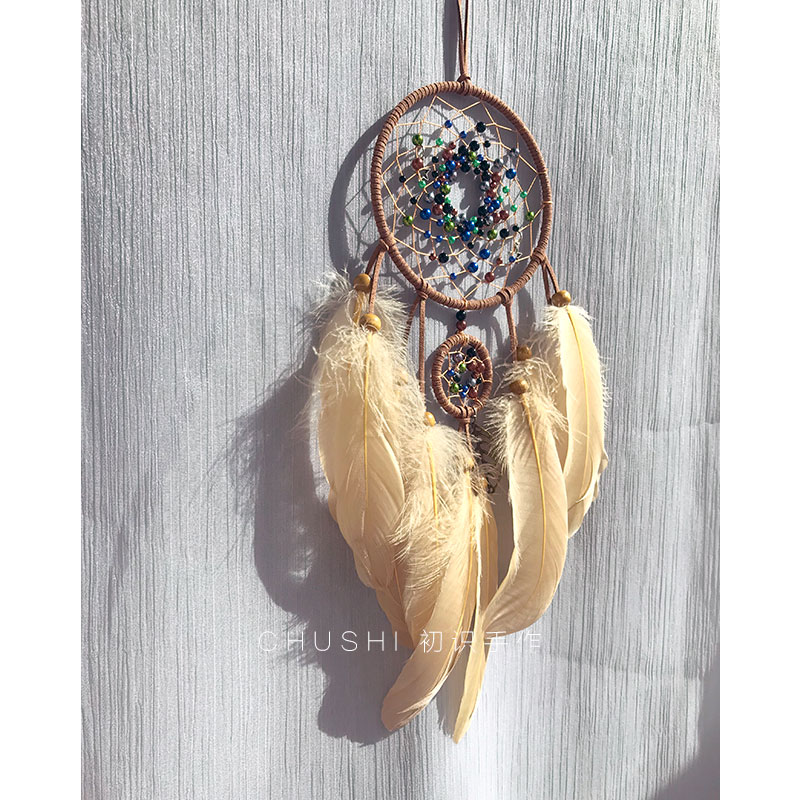 森系纯手工捕梦网房间装饰