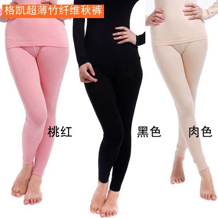 Gekai lady Bamboo fiber modal ultrathin Long johns 3184 Ultra-thin trousers Close-fitting leggingsin the Lingerie/Men's underwear/Tracksuit , Warm pants  category - from Buy2taobao.com to provide professional Taobao agent buy service
