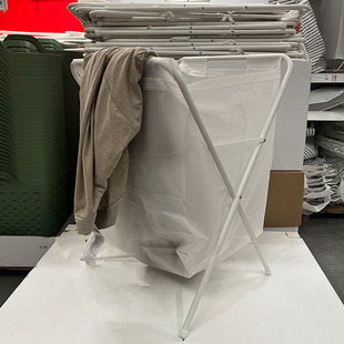 加尔带架洗衣用袋家用浴室卧室脏衣篓脏衣服衣物收纳筐折叠脏衣篮