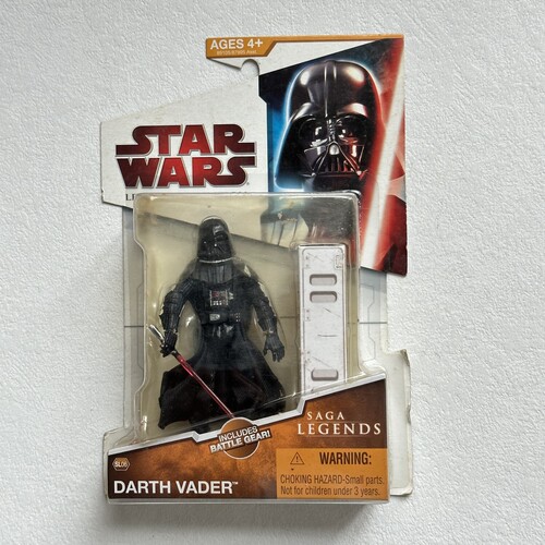 现货正版3.75寸星球大战达斯维达Darth可动人偶模型手办收藏盒损