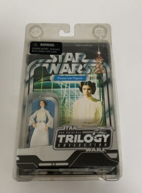 正版现货 3.75寸星球大战 85225莱娅公主 可动人偶模型 收藏