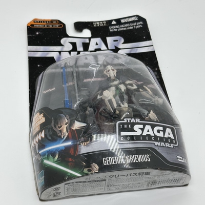 正版现货星球大战 格里弗斯将军 Grievous可动人偶手办收藏