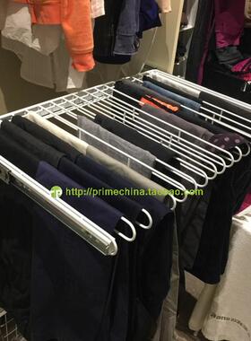 派雅家居 衣柜裤架 可申缩 可抽拉 滑轨金属裤架 白或黑色 可定做