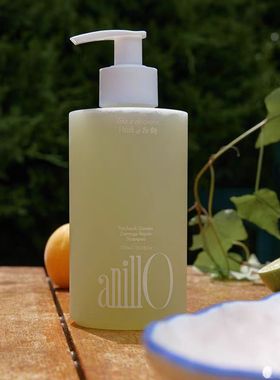 新品韩国anillo纯净森林广霍香草本清爽香洗发水护发素滋润修护