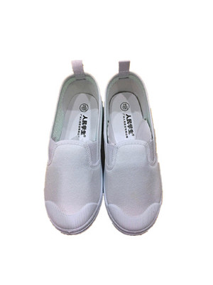 学生白鞋Kid white canvas shoes，5双包邮