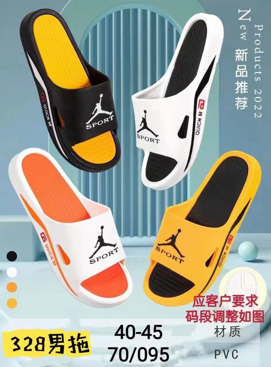 新款男拖鞋Male slipper，三色入