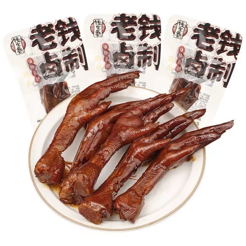 钱家香老卤鸭掌鸡爪鸭爪图片