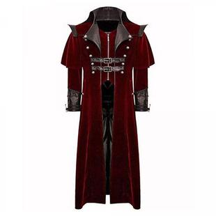 蒸汽朋克角色扮演大衣服饰 手作哥特式 英国代购 Jacket㊣