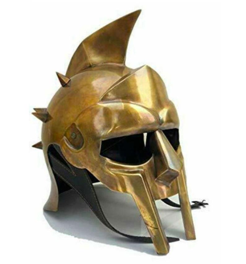 英国代购medieval∞手作复古中世纪角斗士维京骑士头盔cosplay