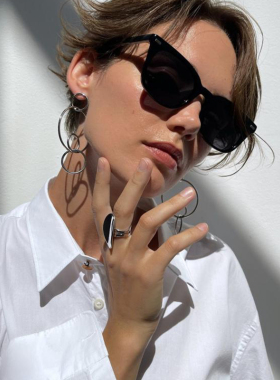 美国代购手作偏光中性太阳镜