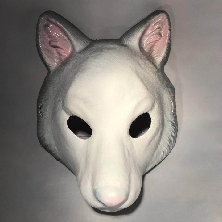 mask㊣美国代购 手作迷人趣味狐狸造型角色扮演cosplay万圣节面具