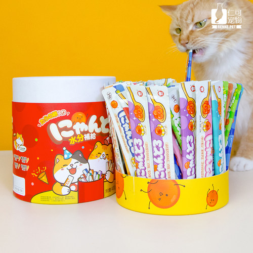 地狱厨房猫条桶猫零食补水增肥