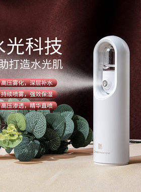 mks注氧仪美容仪器家用脸部补水精华导入美容纳米喷雾仪