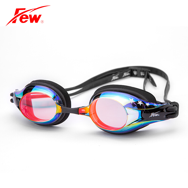 Few泳镜男高清防水防雾平光游泳眼镜男女儿童通用竞速专业
