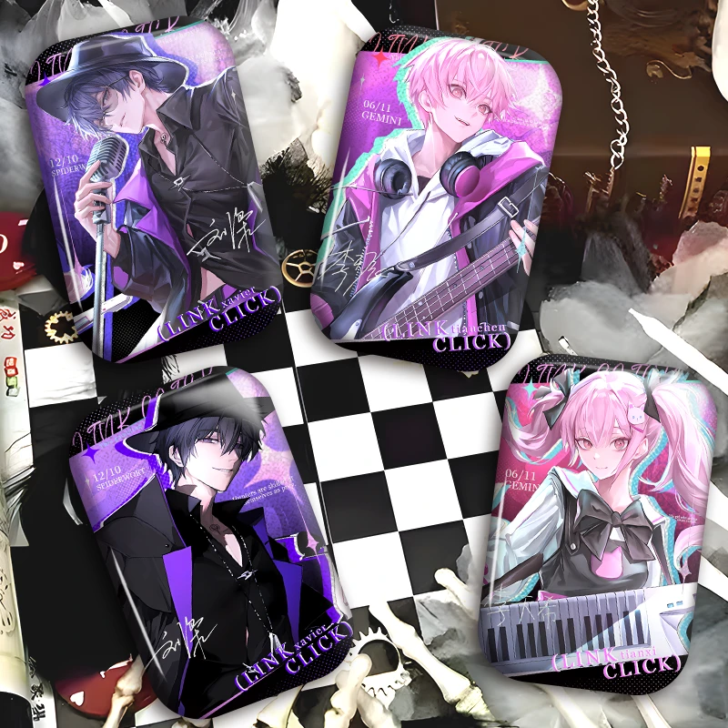 时光代理人周边胸针刘枭双闪吧唧谷子李天希天辰长方形胸章包挂件