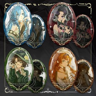 闪魂37十四行诗伊索尔德吧唧椭圆周边37天使娜娜谷子挂饰礼物送人