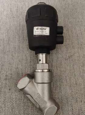 议价【现货速发】KLOD不锈钢气动角座阀，Model:KLJZF