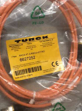 议价全新TURCK图尔克连接线，型号RKC4.4T-3-RSC4