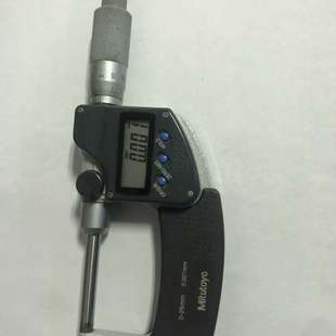 议价三丰数显外径千分尺0-25mm,直进、非螺旋,精度0.0